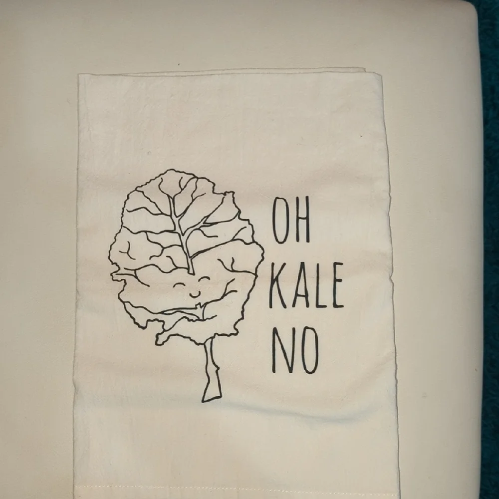 Oh Kale No Kitchen Towel